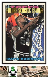 1993-94 Topps #387 David Robinson - San Antonio Spurs - Picture 1 of 2