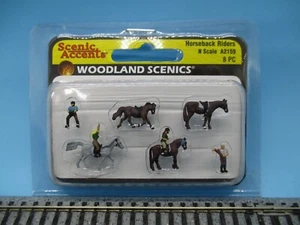 WOODLAND SCENICS N SCALE FIGUREN - REITER (8 STÜCK) - Bild 1 von 1