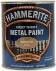 750Ml Hammerite Smooth Finish Gold Direct To Rust Metal Paint Tin