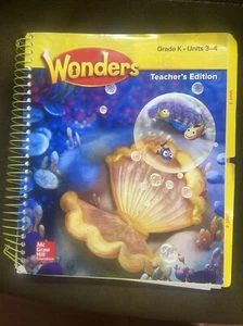 Wonders Teacher’s Edition, Grade K, Unit 3 - 4, 2020 McGraw - Hill Education - Foto 1 di 2