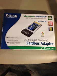 DFE-690TXD D-Link Cardbus Adapter. New. - Picture 1 of 2