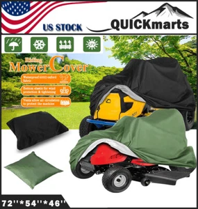 "Cubierta de cortadora de césped para tractor impermeable protector UV resistente se adapta a 72""x54" - Imagen 1 de 14
