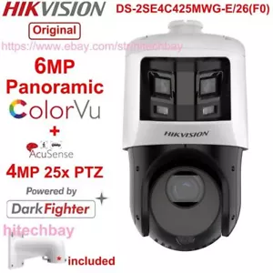 Hikvision Colorvu DS-2SE4C425MWG-E/26(F0) 25x ZOOM PTZ PoE IP Camera Panoramic - Picture 1 of 24