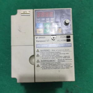 1PC Used Yaskawa CIMR-V7AZB0P7 Tested inverter spot stock - Picture 1 of 6