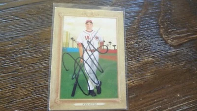 2010 TOPPS TURKEY RED JOEY VOTTO    AUTOGRAPHED BASEBALL CARD - Image 1 of 2