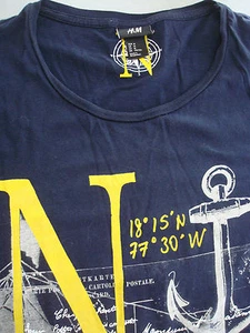 H & M Herren T-Shirt Gr. M Print - Bild 1 von 2