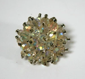 Belle broche en cristal ancienne - Picture 1 of 6