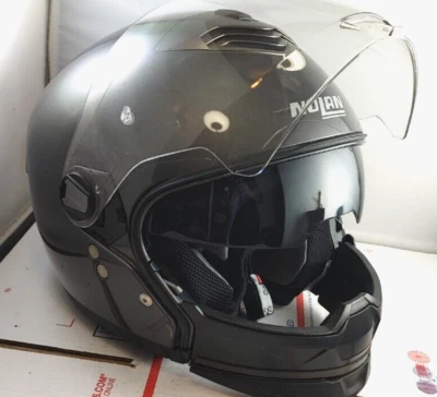 Nolan N43E Trilogy Full Face Modular Size Adult Small Motorcycle Helmet S Silver - Изображение 1 из 4