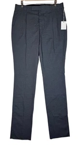 Billy Reid Heirloom Alexander Pleated Dress Pants Unhemmed Grey Men's Size 36 - Picture 1 of 11