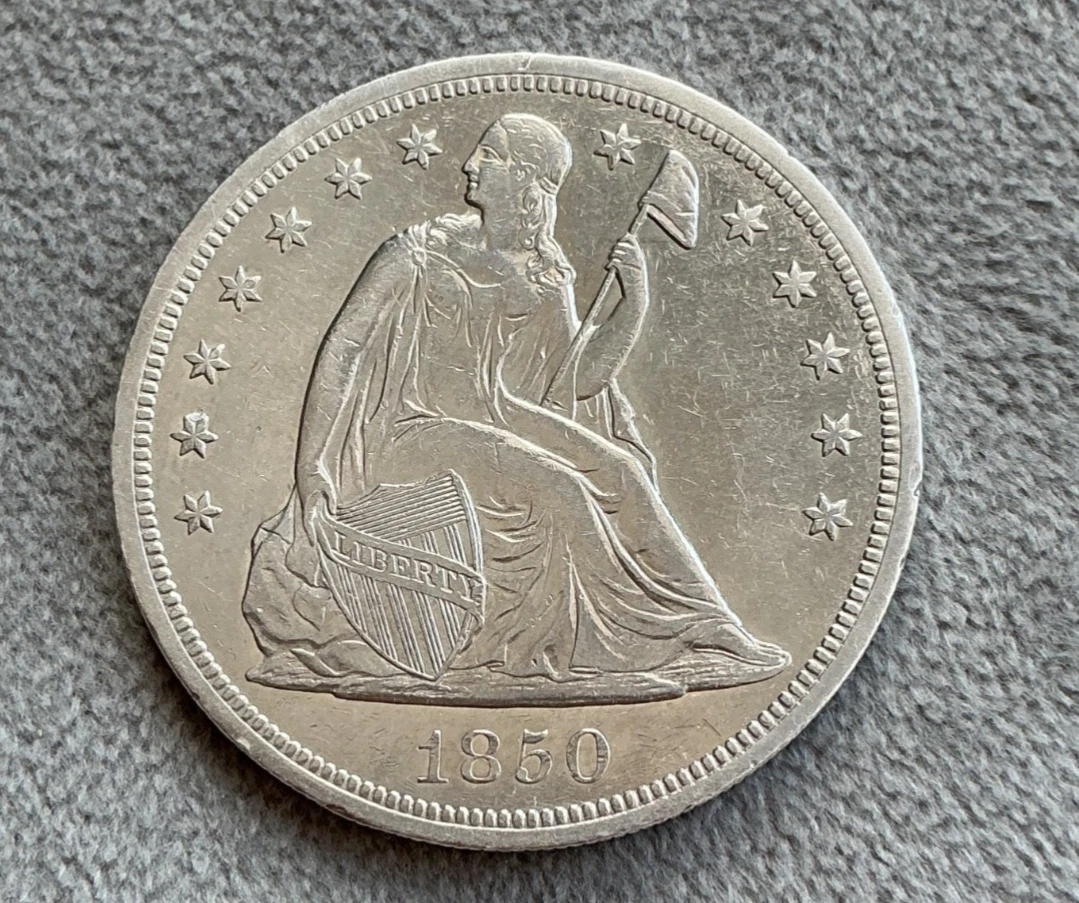 1850 Year Seated Liberty US Dollars (1840-1873) for sale | eBay