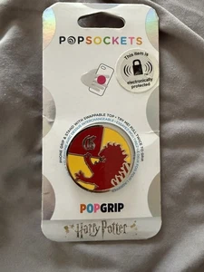 PopSockets Phone Grip Stand Harry Potter Gryffindor Enamel POPGRIP Popsocket - Picture 1 of 2