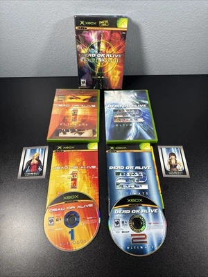 Dead or Alive Ultimate издание на двух дисках (Xbox) - с картами В КОРОБКЕ ОТЛИЧНОЕ СОСТОЯНИЕ ТОВАРА - Изображение 1 из 4