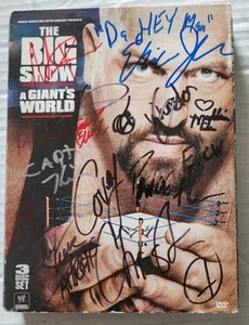 The Big Show__A Giant's World (2007, DVD) 18 Signatures By UCW Wrestlers - Imagen 1 de 16