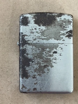 Vintage 1953-1954 Zippo Lighter — LOTS OF PATINA & WEAR!  - Image 1 of 4