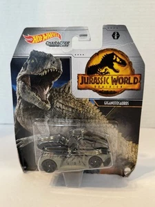 Mattel - Hot Wheels Jurassic World Dominion Character Cars - GIGANOTOSAURUS - Picture 1 of 4