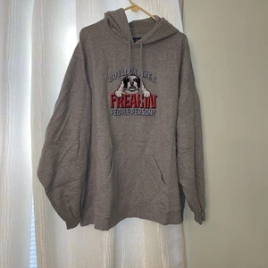 Big Dogs Hoodie Grey 5x - Picture 1 of 4