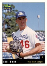 1991 Vero Beach Dodgers Classic/Best #3 Bill Bene