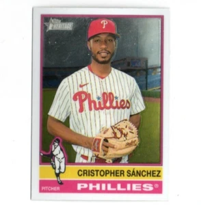 2025 Topps Heritage Chrome Christopher Sanchez - Picture 1 of 1