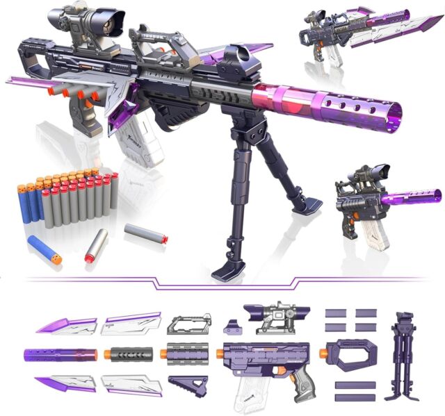 Soft Bullet Gun Sniper Rifle Airsoft Air Guns Plastic Blaster Military Toys  Model For Gifts Children Outdoor Game Toy - Price history & Review, AliExpress Seller - Shop1851622 Store