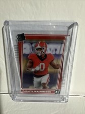 2023 Donruss Clearly DP Darnell Washington Rated Rookie Card- Georgia/Steelers