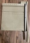 Vintage BOSTON  Paper Cutter Guillotine Type