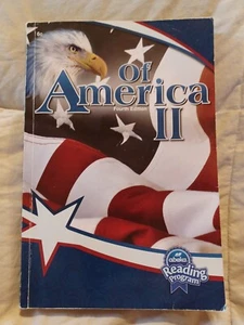 Abeka Of America II Grade 6 Reading Program Christian Homeschool 4th ed - Imagen 1 de 3