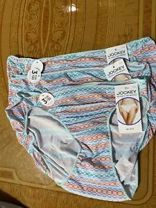 Jockey No Panty Line Promise farbige Kette hochgeschnitten - 3er Set - Größe 6 - Neu mit Etikett - Bild 1 von 2