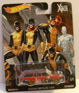NISSAN SKYLINE VAN X-MEN ALL NEW CULTURE PREMIUM HOT WHEELS DIECAST 2019 - Picture 1 of 2