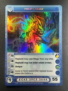 Chaotic Max E Heptadd 11/232 DOP 1st Edition Ultra Rare NM - Picture 1 of 2