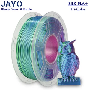 JAYO 1.75mm SILK PLA+ 3D Printer Filament Dual-Color Tri-Color Shiny 1.1KG Quad- - Picture 1 of 43