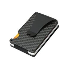 Carbon Fiber Rfid Credit Card Holder Men Women Wallets Money Bags Slim Purses