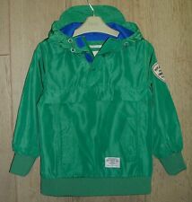 Pepe Jeans Boys Green Hooded Jacket Coat Raincoat Age 6 116cm Immaculate
