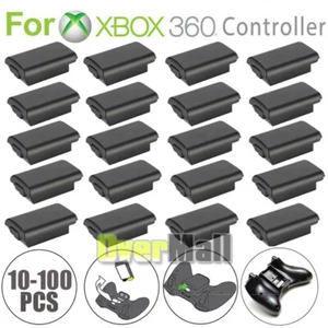 Paquete de 10-100 baterías AA con tapa trasera para mando inalámbrico Xbox 360 - Picture 1 of 17