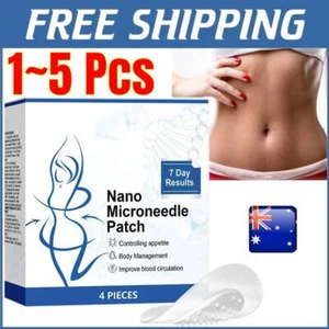 Parche de nano-microneedle de 1-5 piezas - Resultados de 7 días - Quema peso paquete de 4 piezas ~ - Imagen 1 de 9