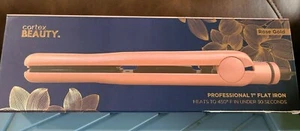 Cortez Beauty Professional 1" flat iron. ROSE GOLD - Picture 1 of 3