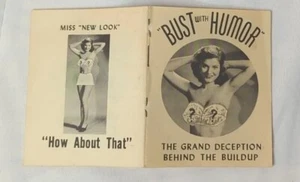 1940s Tijuana Bible BUST WITH HUMOR BREASTYPES CARICATURES WWII booklet - Picture 1 of 8
