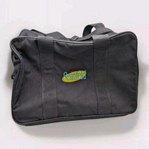 RARE Vintage 90s Seinfeld Duffle Bag Bookbag Backpack Sitcom Promo NBC Embroidered - Bild 1 von 12