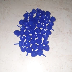 Quercetti Mosiac Pegs 50 Blue Pieces - Picture 1 of 3