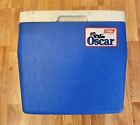 Vintage 80s 1985 Coleman OSCAR 16 Quart Cooler Blue with White Lid #5274