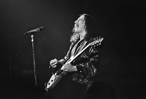 URIAH HEEP ✦ MICK BOX ✦ 11 x 14 x 1 Ltd. Edición Arte en Lienzo Fino ✦ Gibson SG~#1 - Imagen 1 de 1
