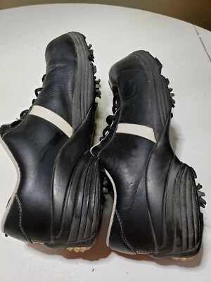 Zapatos de golf Dexter para hombre negros "retro" GF003-1 talla 11,5 M tacos suaves  Foto 1 de 4