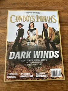 COWBOYS & INDIANS Dark Winds The Spring Fashion Issue April 2025 - Picture 1 of 4