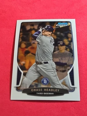 2013 Chase Headley Bowman Chrome #195 - Изображение 1 из 2