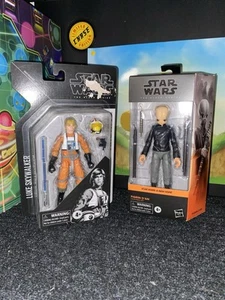 Hasbro Star Wars Black Series A New Hope Lot Luke Skywalker Figrin D’an - Picture 1 of 2