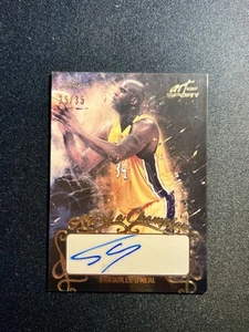 2021 Leaf Art of Sport SHAQUILLE O’NEAL Auto 35/35 Art of a Champion eBay 1/1 🔥 - Picture 1 of 2