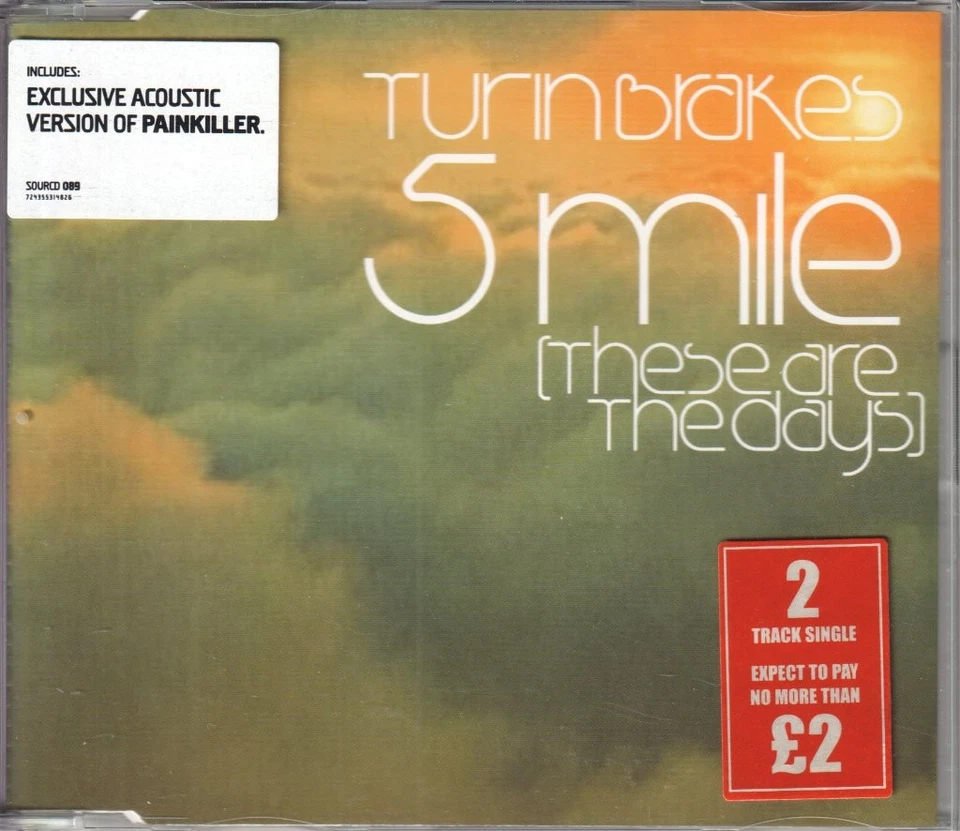 Turin Brakes 5 Mile (These Are the Days) CD UK Quelle 2003 Single Hat Info - Bild 1 von 2