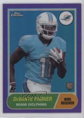 2015 Chrome 60th Anniversary Rookies Purple Refractor /75 Devante Parker RC - Image 1 of 2