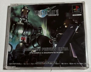 PS1 Final Fantasy 7 FF VII Trial Ver Tokyo Game Show SQUARE'S PREVIEW EXTRA - Picture 1 of 2