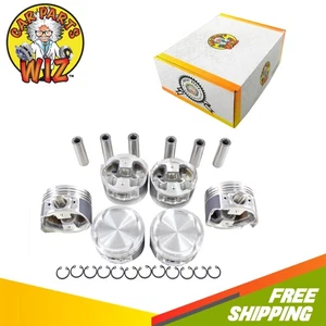Engine Piston Set Fits 90-96 Nissan 300ZX 3.0L 24V DOHC VG30DETT - Picture 1 of 3
