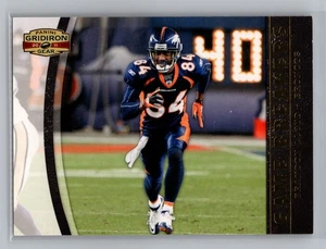 Panini Gridiron Gear Brandon Lloyd Broncos Gamebreakers 2011/100 #13 9656 - Imagen 1 de 2